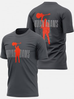 Red Silhouette - Bryan Adams Official T-shirt [PRE-ORDER SHIPS OUT ON 2ND DECEMBER 2024]