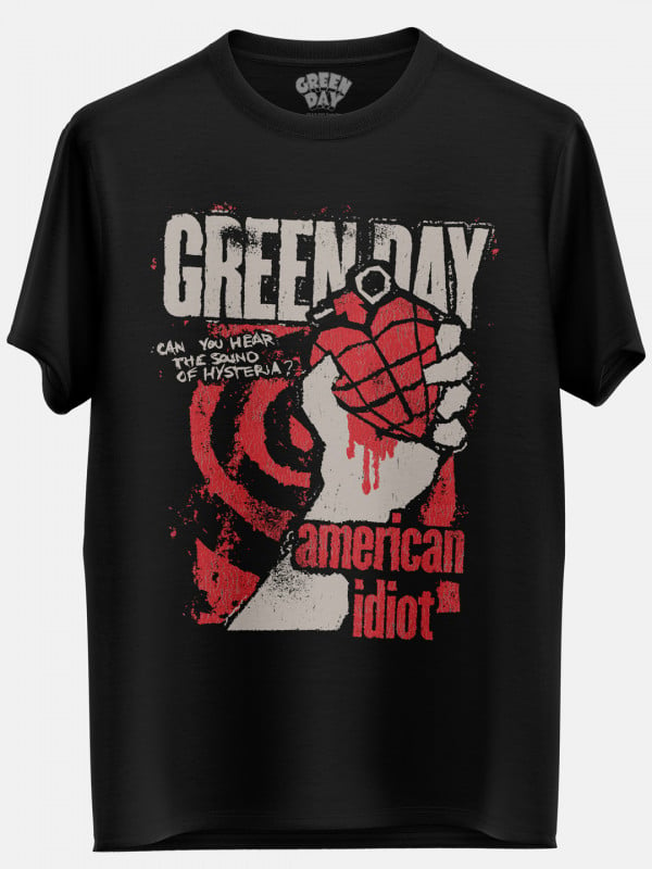 American Idiot - Green Day Official T-shirt