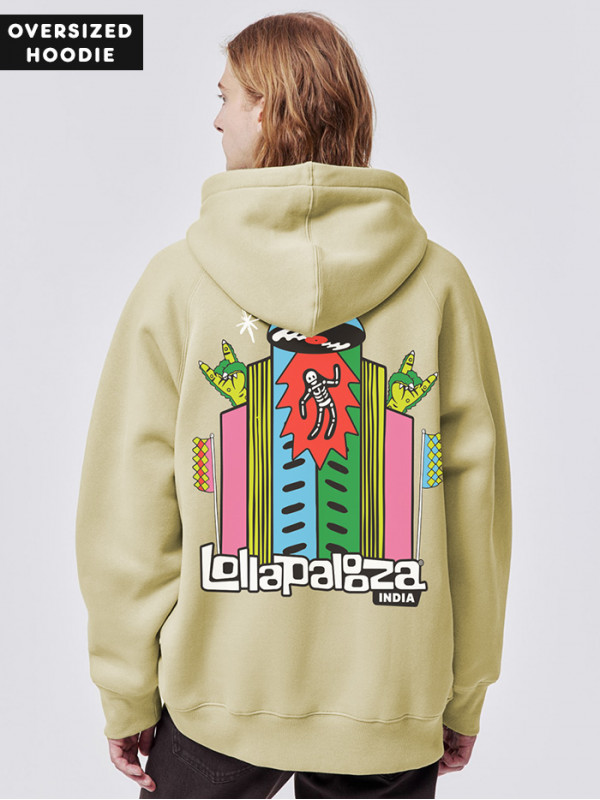 Lolla Maximum City Oversized Hoodie | Lollapalooza Official 