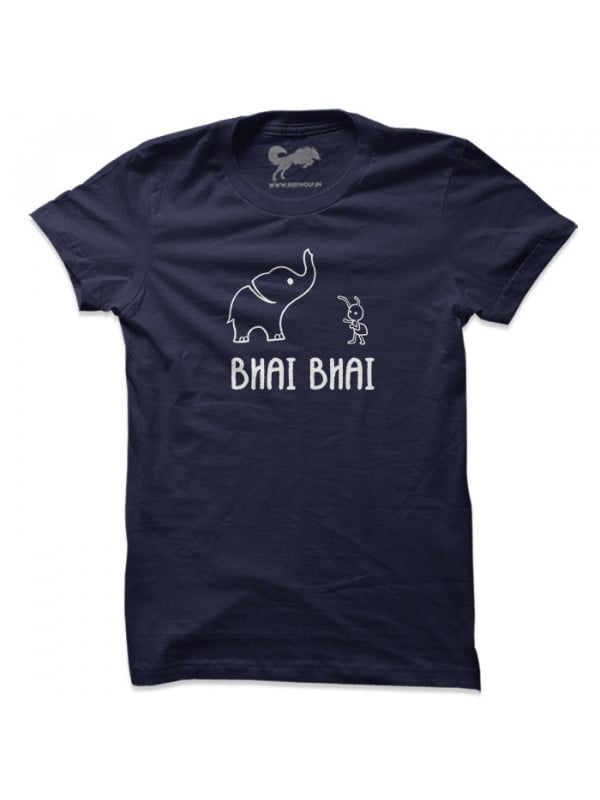 Bhai Bhai (Navy) - T-shirt