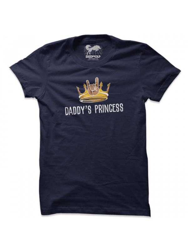 Daddy's Princess (Navy) - T-shirt