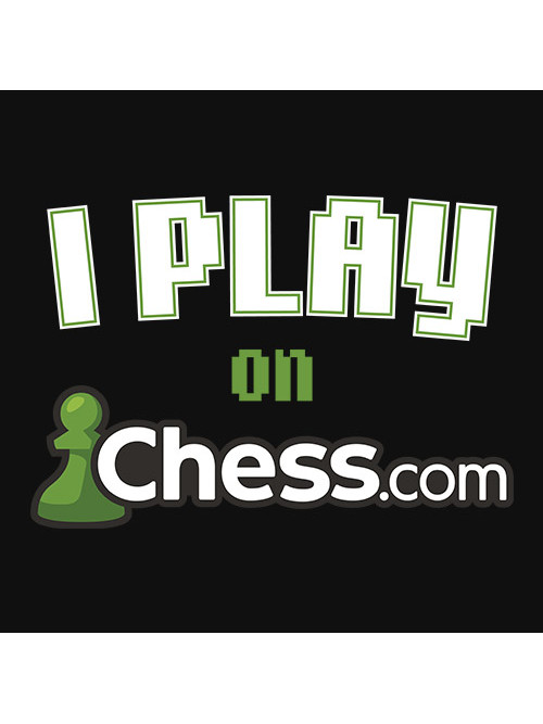  Chess.com Classic Logo Online Chess Site Fan T-Shirt - Dark :  Clothing, Shoes & Jewelry