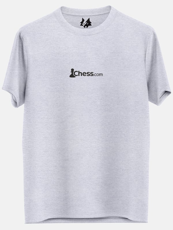 Chess.com Dark Logo (Ecru) - T-shirt