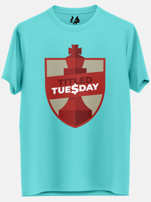 Titled Tuesday (Light Blue) - T-shirt