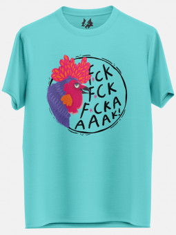 Fck Fck (Light Blue) - T-shirt