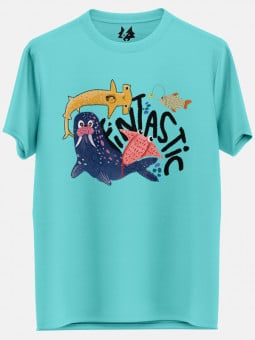 Fintastic (Light Blue) - T-shirt