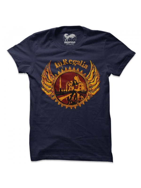 Taj Dancing Girl (Navy) - T-shirt