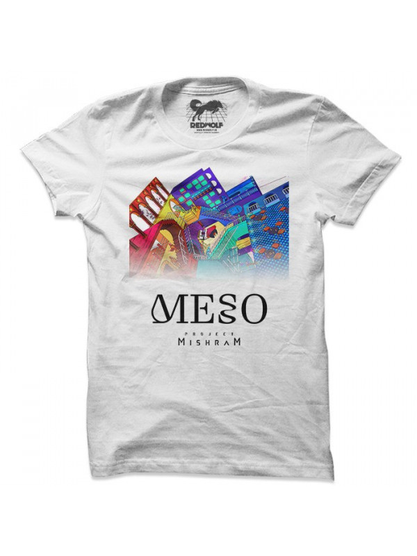 Meso (White) - Project Mishram Official Tshirt