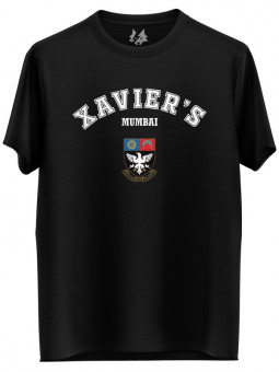 Xaviers College T-shirt (Black)