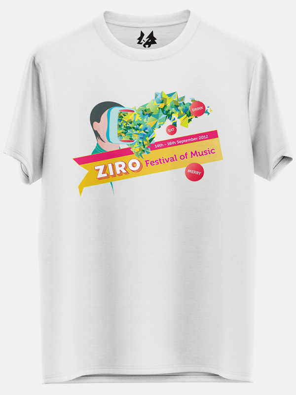 Ziro Festival T-shirt 2012