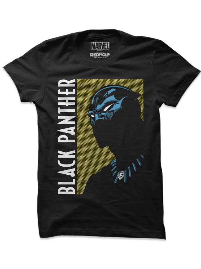 Black Panther Comic T-shirt | Official Black Panther Merchandise | Redwolf