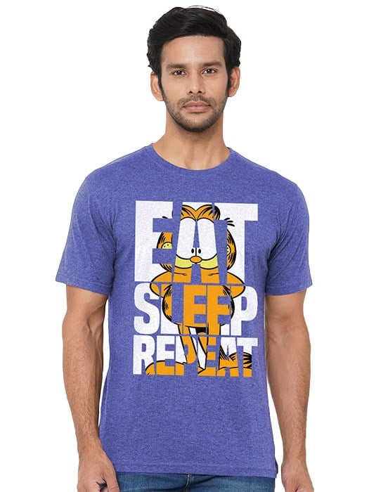 Garfield eat outlet and sleep sweatshirt