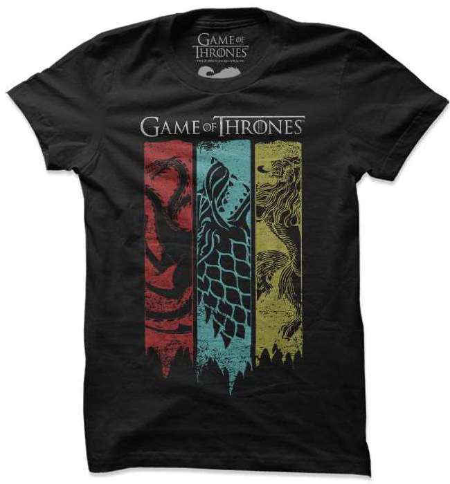 Sigil Banner | Game Of Thrones T-shirts | Redwolf