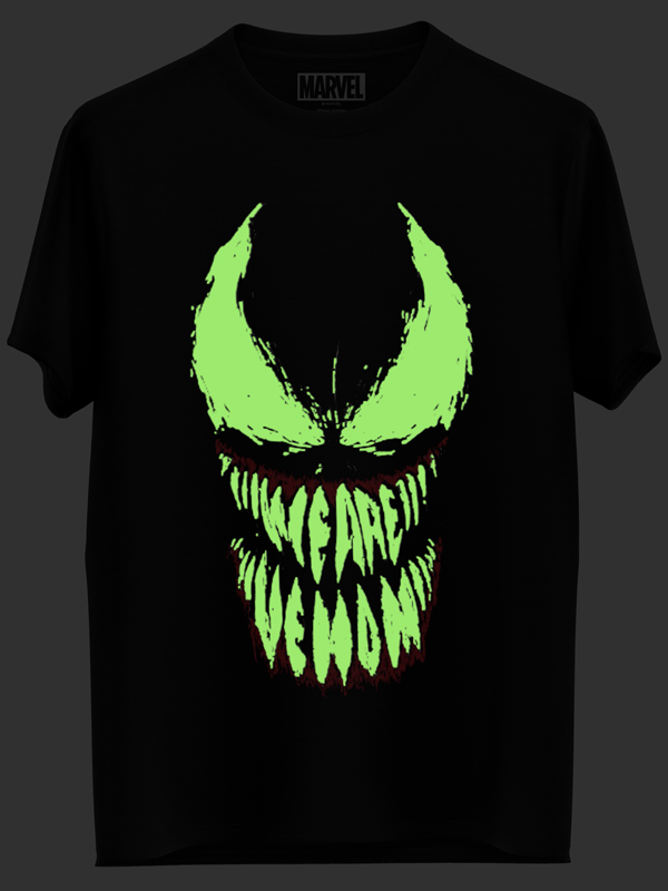 Fear The Venom T-shirt | Marvel Official Merchandise | Redwolf