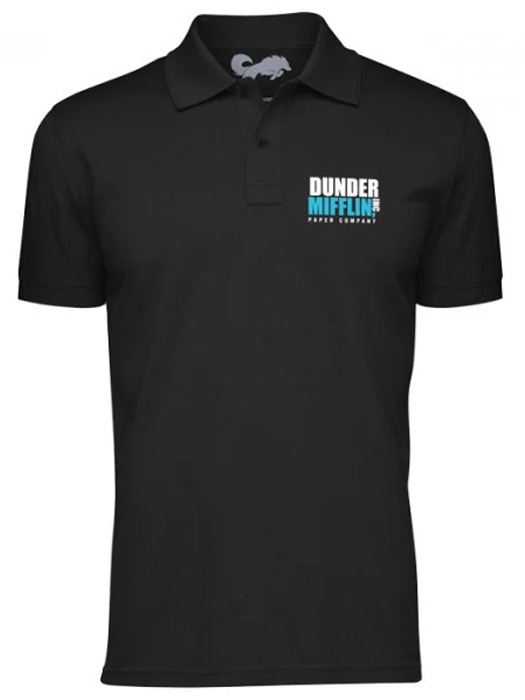 Dunder Mifflin Paper Company (Pocket Print) - Polo Shirt