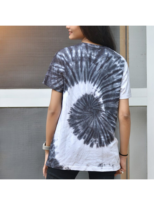 Deep Navy Galaxy Tie-dye Unisex T-shirts 