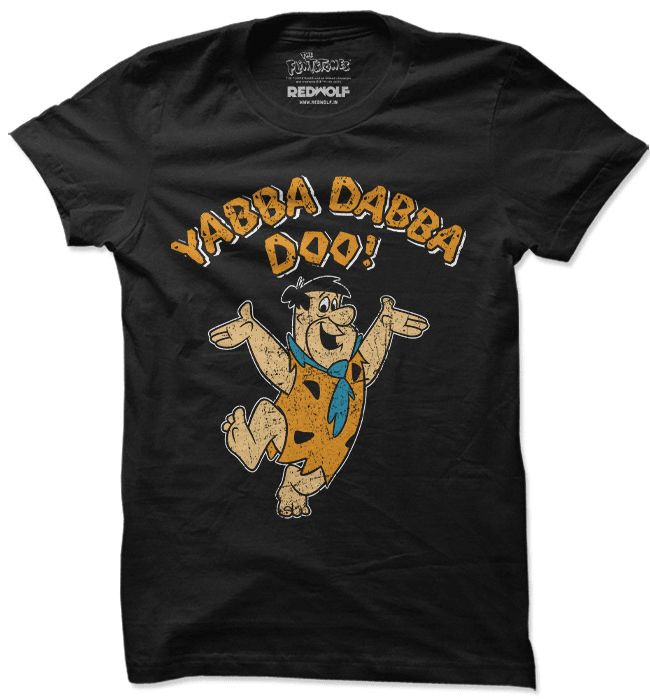 Yabba Dabba Doo| The Flintstones T-shirt | Redwolf