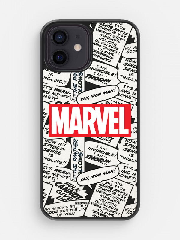 Marvel Comic Logo - Marvel Official Mobile Cover