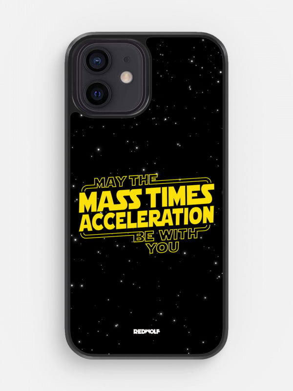 Mass Times Acceleration - Mobile Cover