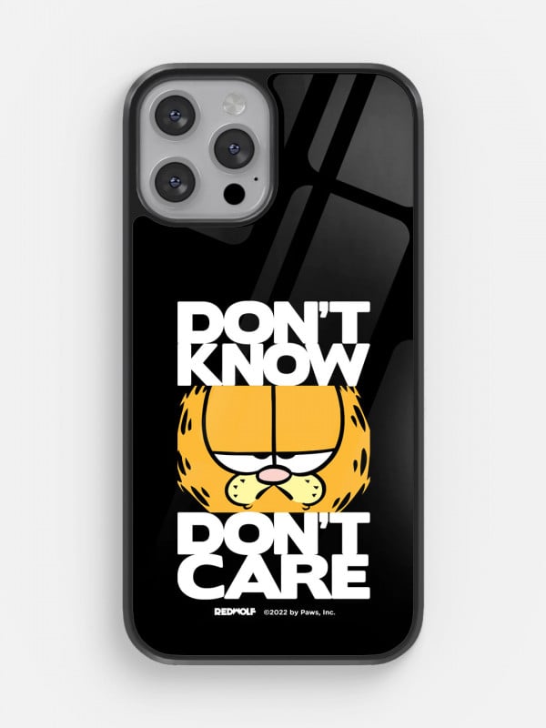 Don't Know, Don't Care - Garfield Official Mobile Cover