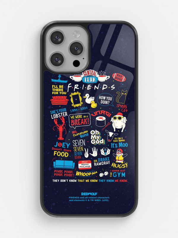 F.R.I.E.N.D.S Infographic - Friends Official Mobile Cover