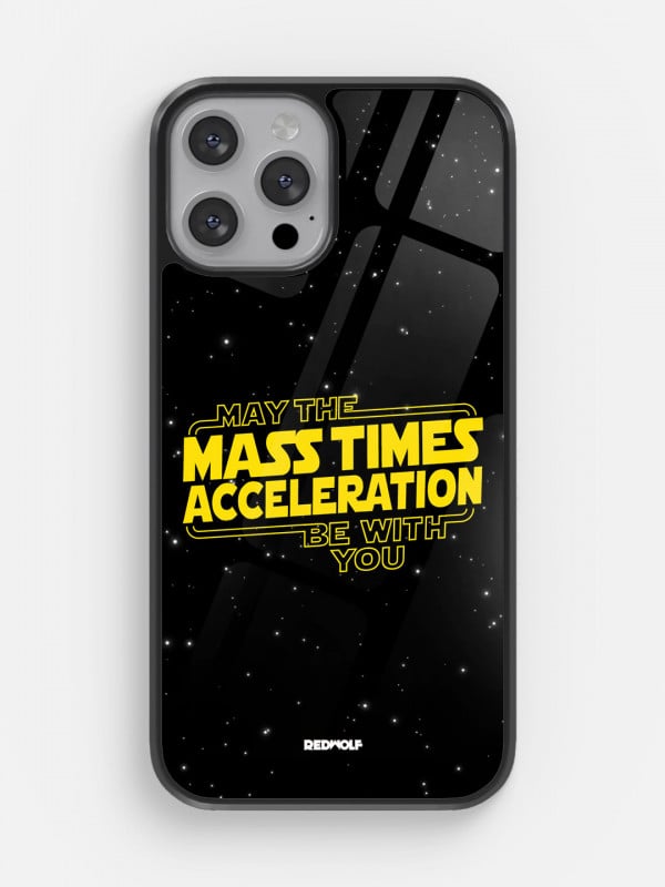 Mass Times Acceleration - Mobile Cover