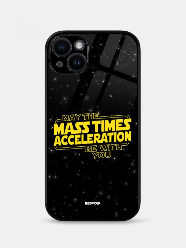 Mass Times Acceleration - Mobile Cover