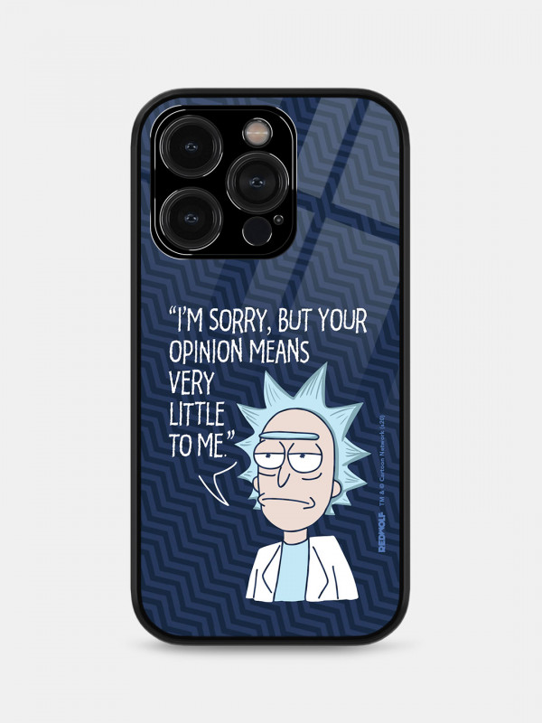 Rick's Opinion - Rick And Morty Official Mobile Cover