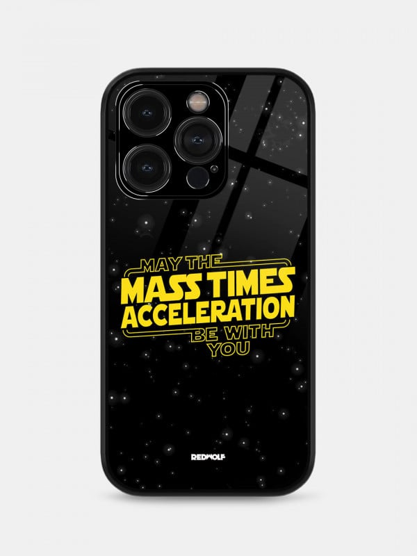 Mass Times Acceleration - Mobile Cover