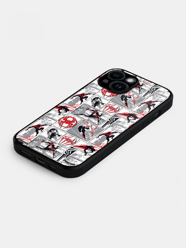 Across The Spider Verse Pattern Marvel Official Mobile Cover