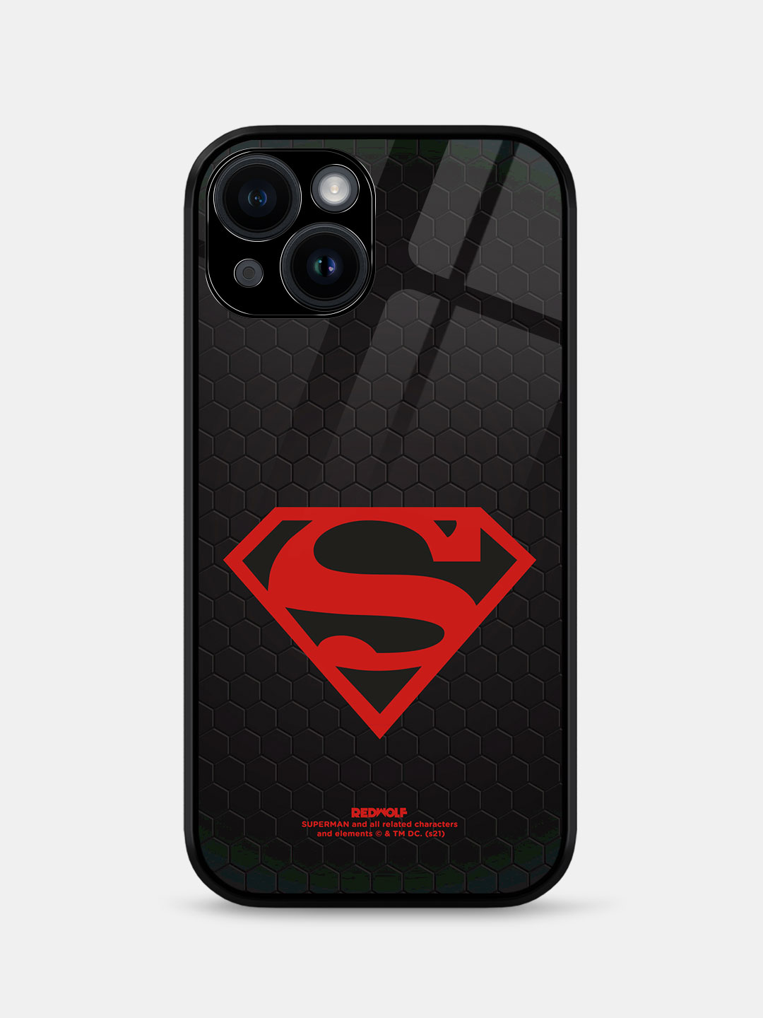 Superman: The Black Suit Tank Top | Justice League Official Merchandise |  Redwolf