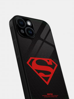 Black Superman Logo - Superman Official Mobile Cover