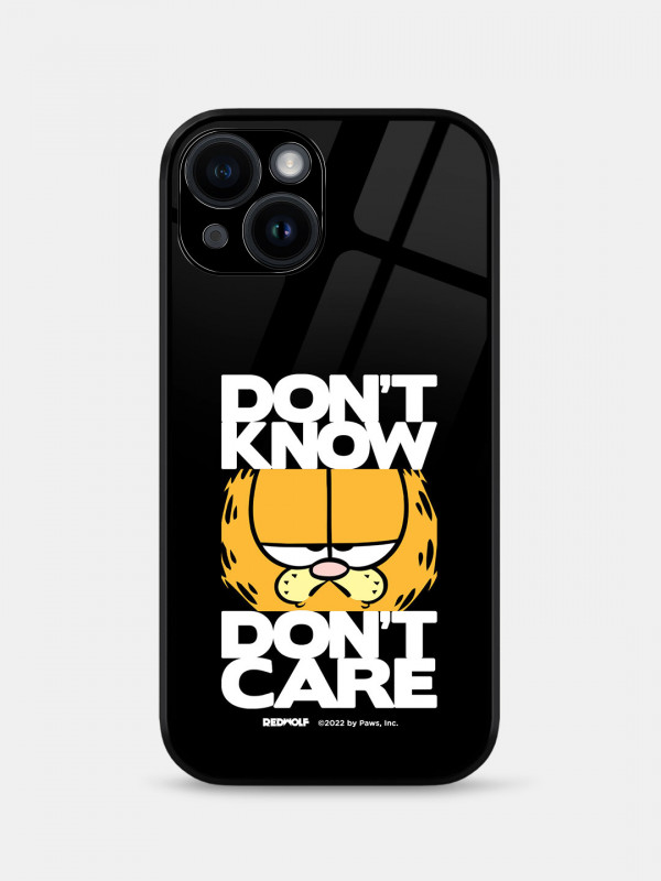 Don't Know, Don't Care - Garfield Official Mobile Cover