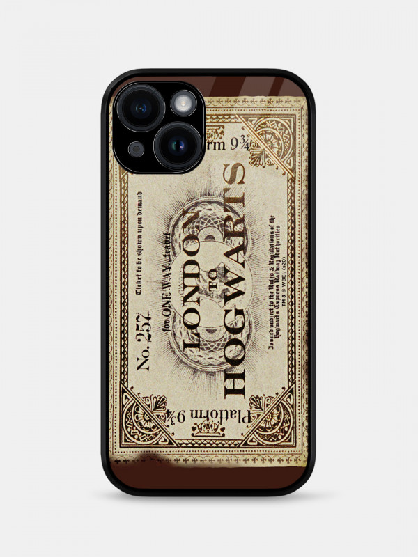 Hogwarts Express Ticket - Harry Potter Official Mobile Cover