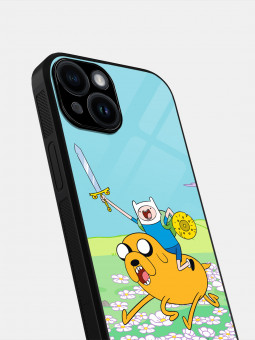 Jake & Finn Charge - Adventure Time Official Mobile Cover