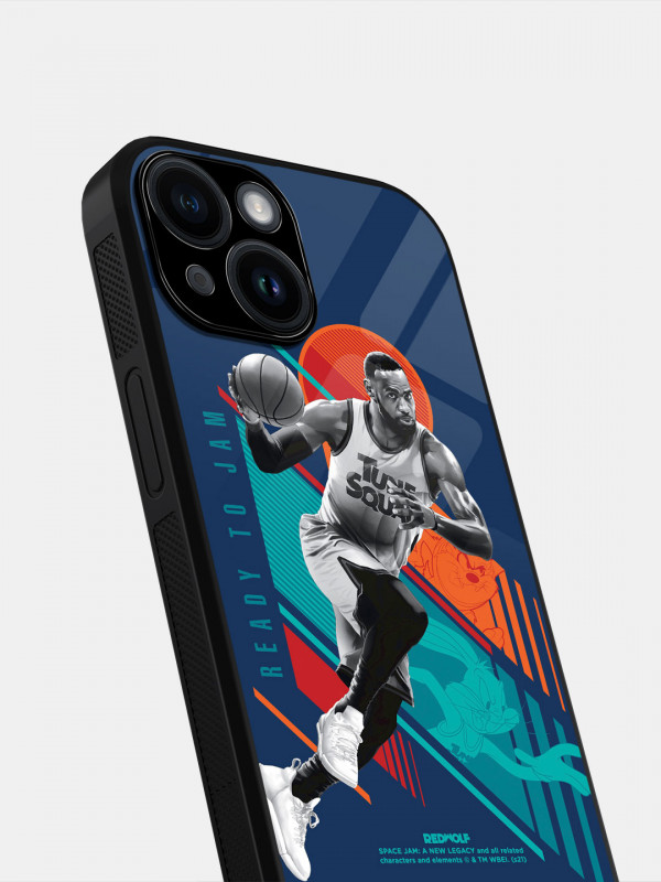 LeBron James Strike Official Space Jam Mobile Cover Redwolf