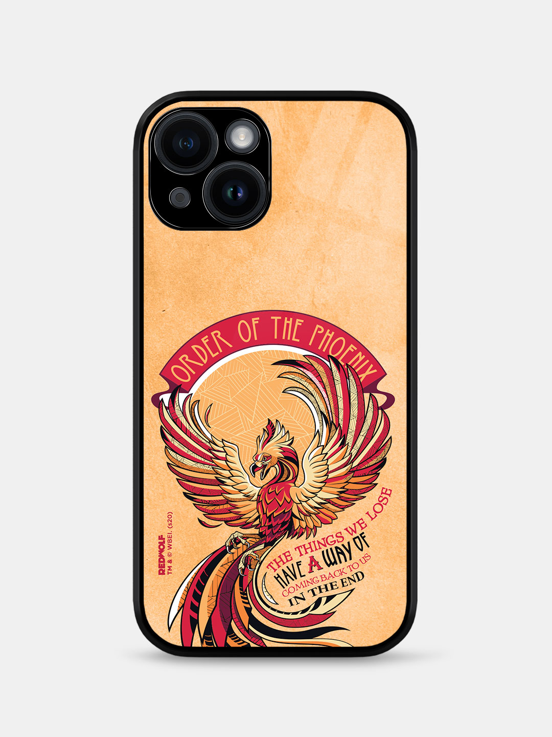 Order Of The Phoenix Official Harry Potter Mobile Covers Redwolf