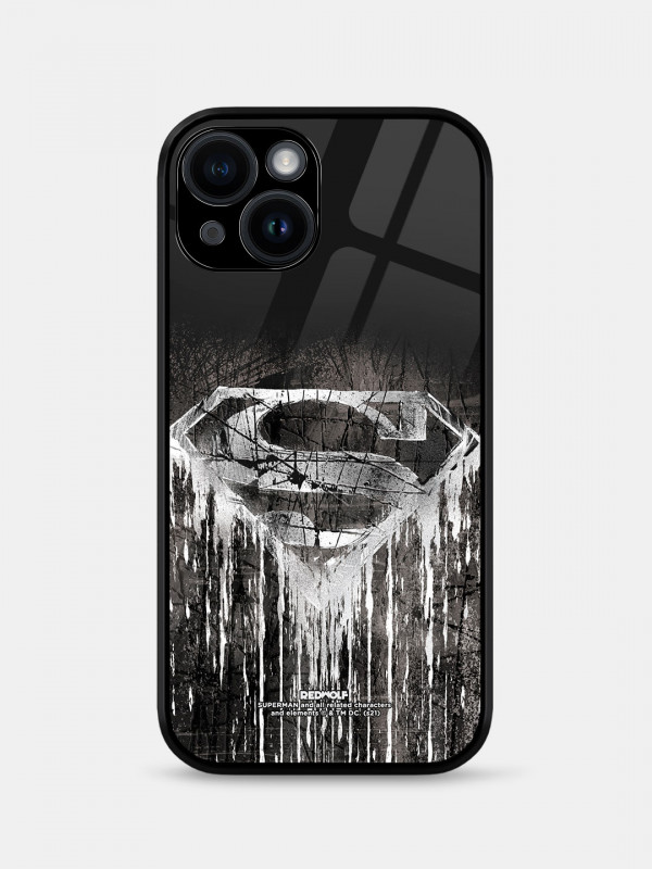 Superman: Grunged Logo - Superman Official Mobile Cover
