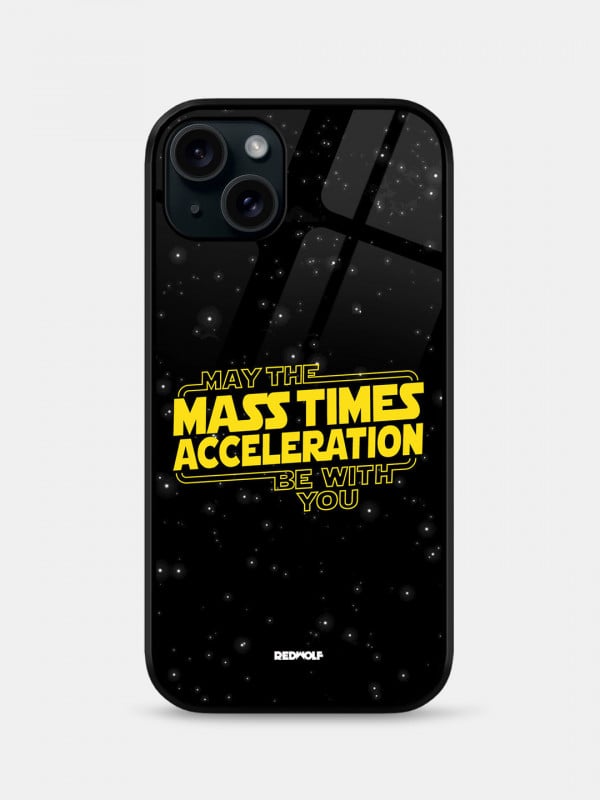 Mass Times Acceleration - Mobile Cover