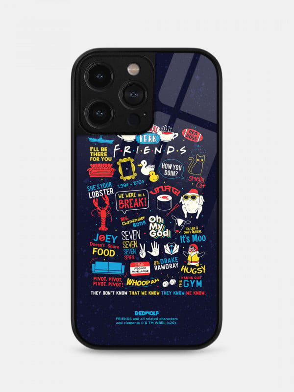 F.R.I.E.N.D.S Infographic - Friends Official Mobile Cover