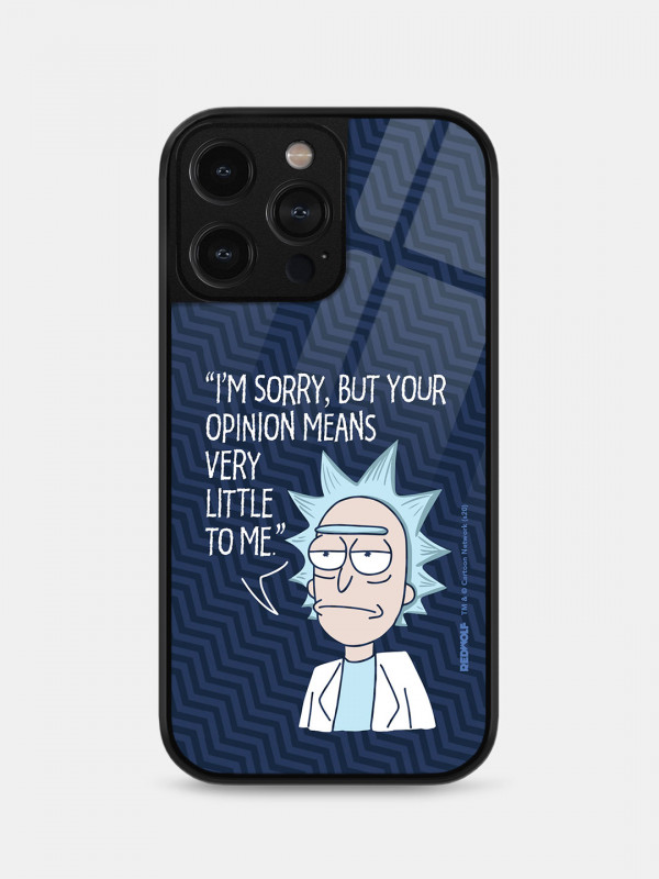 Rick's Opinion - Rick And Morty Official Mobile Cover