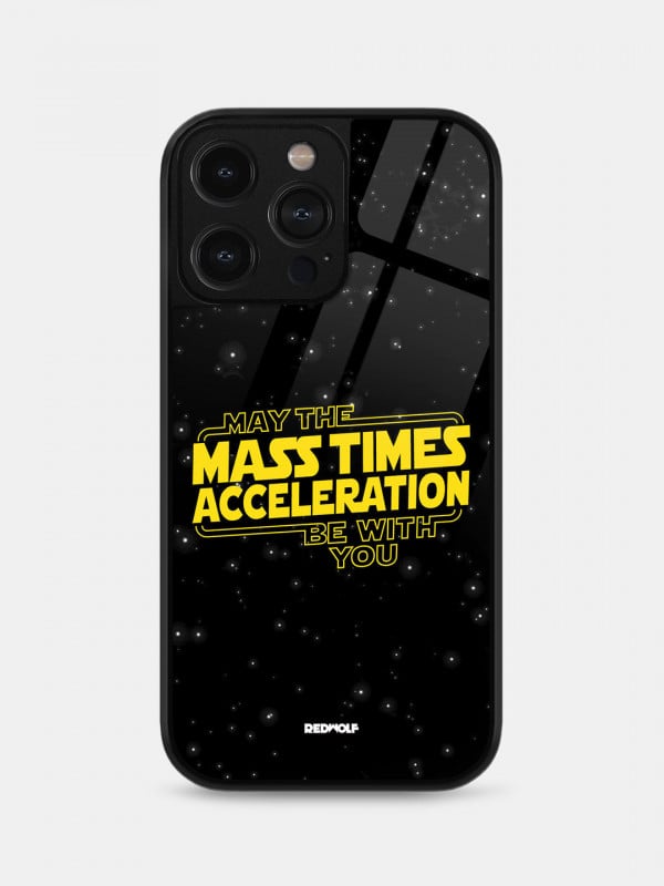 Mass Times Acceleration - Mobile Cover