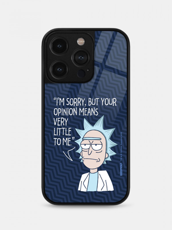 Rick's Opinion - Rick And Morty Official Mobile Cover