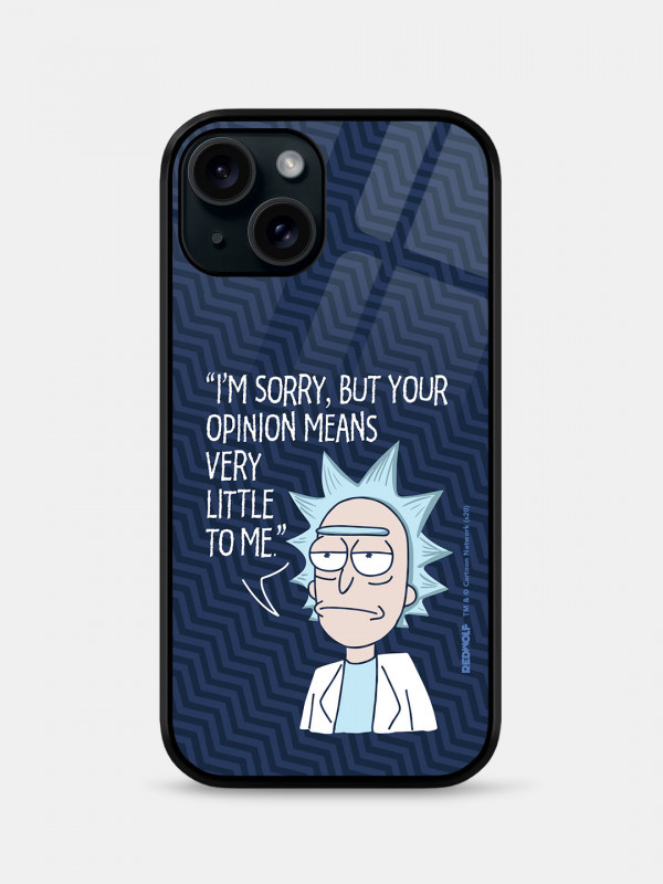 Rick's Opinion - Rick And Morty Official Mobile Cover