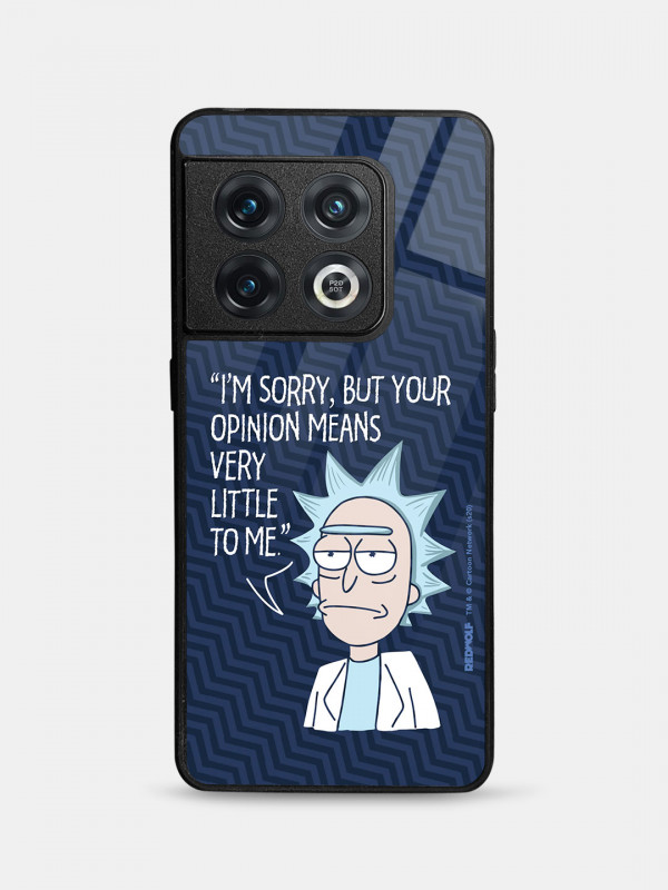 Rick's Opinion - Rick And Morty Official Mobile Cover