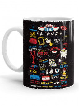 F.R.I.E.N.D.S Infographic - Friends Official Mug