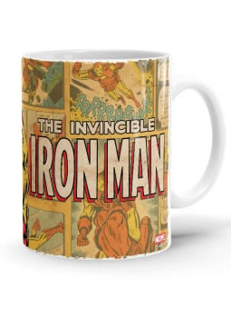 Iron Man: Retro Comic - Marvel Official Coffee Mug