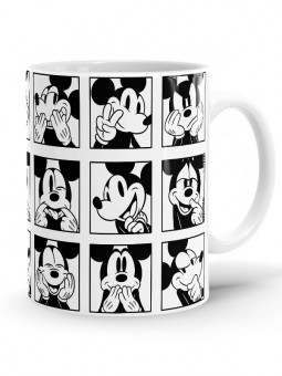 Moods Of Mickey - Mickey Mouse Official Mug