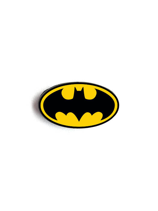 DARK KNIGHT Batman Logo Batwing GLOSS BLACK vinyl DECAL sticker Large 12