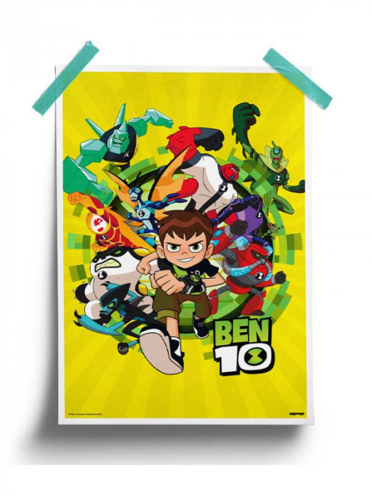 Ben 10 Posters | Ben 10 Merchandise | Redwolf